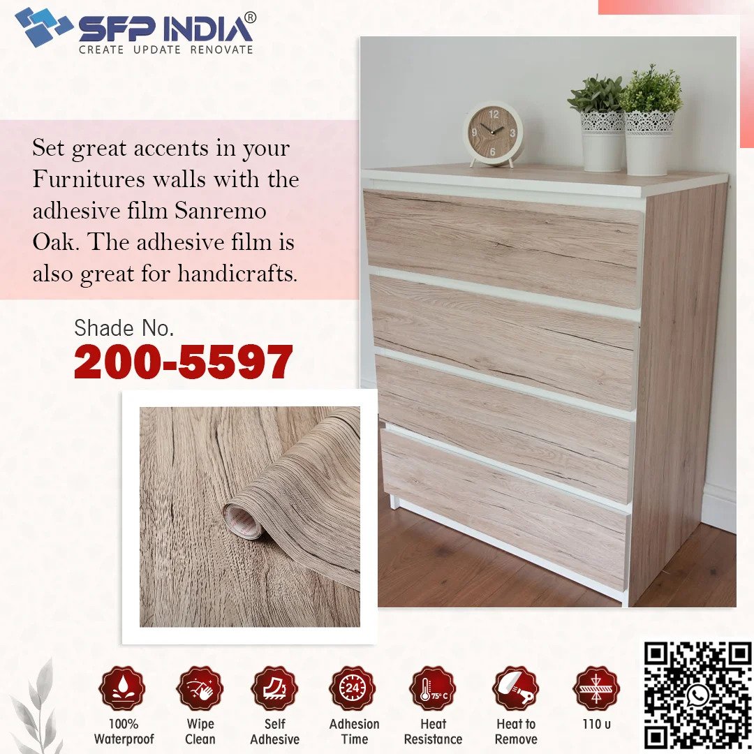 PVC decorative film for furniture