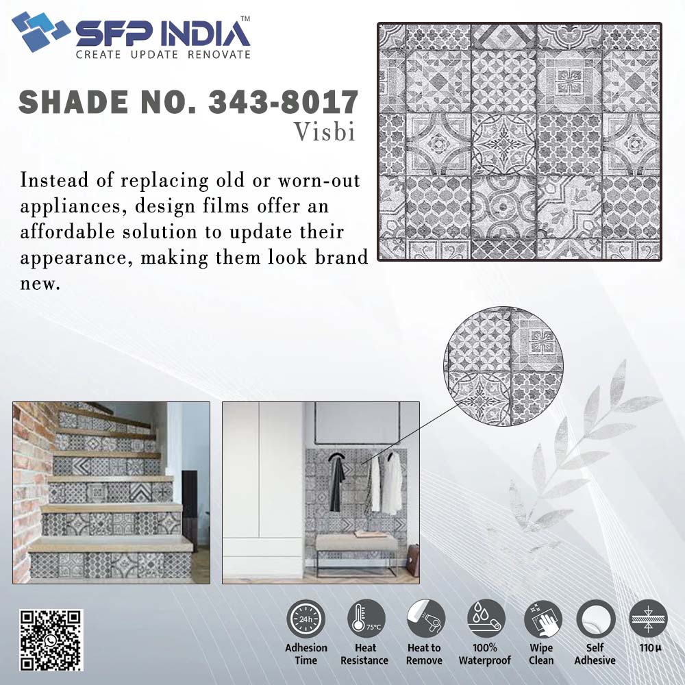 Elevate Your Space with Visbi Self-Adhesive Wallpapers by SFP India