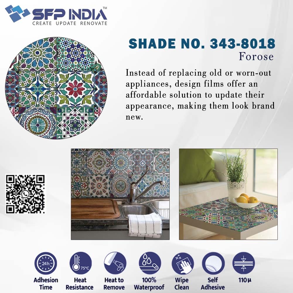 Dc fix self adhesive window film by SFP India