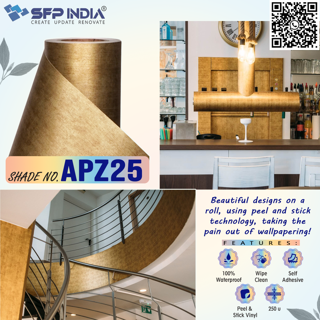 APZ25 Brushed Metal Interior Film – Metal Collection By SFP India 