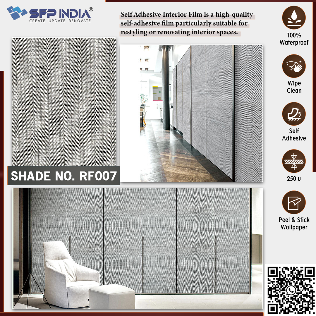 RF007 Real Fabric Interior Film By SFP India