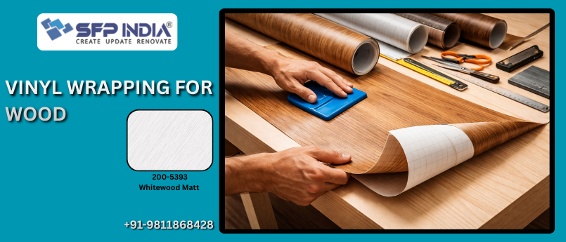 Step-by-Step Vinyl Wrapping for Wood in Delhi – DIY & Professional Tips