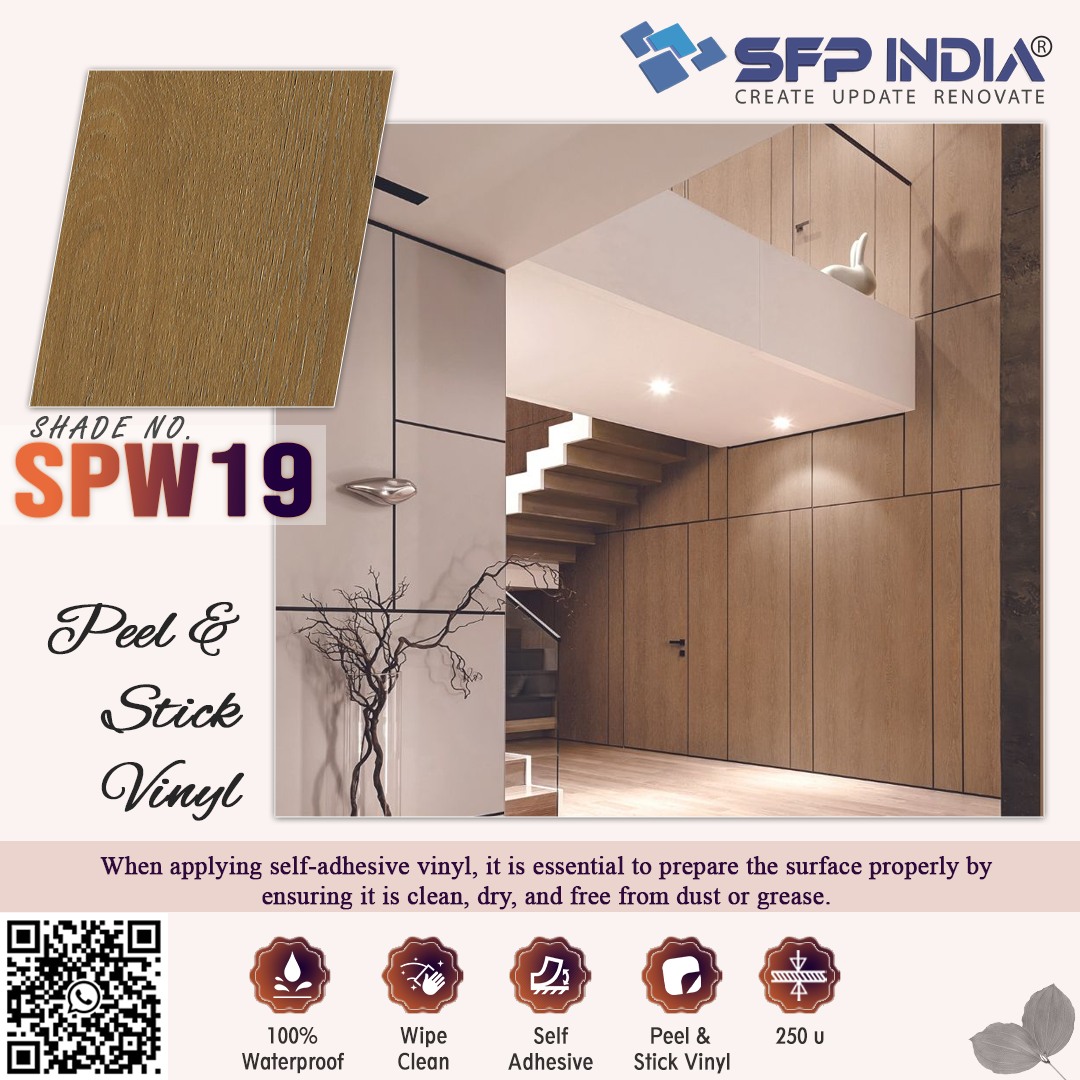 SFP India Supplier of SPW19 Dark Oak Interior Film 
